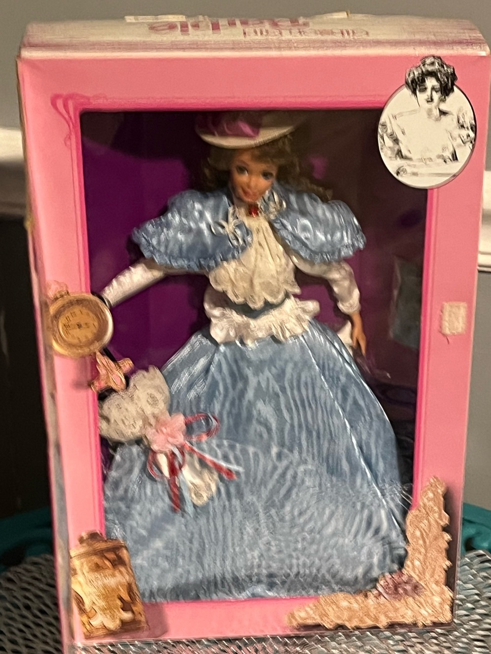 🌸 NIB Barbie Doll - The Great Era’s Collection Gibson Girl Barbie, Brunette - Picture 3 of 5